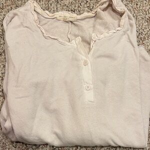 Truly Madly Deeply Cream Button-Up Top